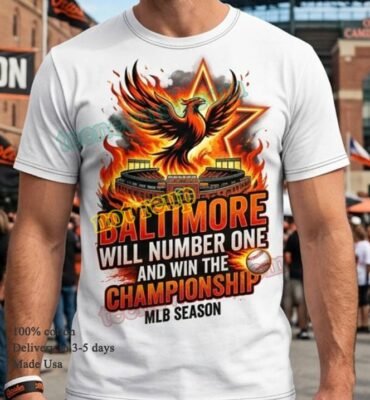 Baltimore Orioles Mlb Sport T Shirt