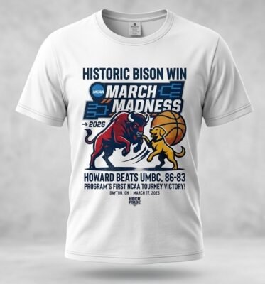 Howard Holds Off Umbc In First Four For First Ncaa Tournament Win 2026 Sport T Shirt