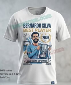 Bernardo Silva League Cup 2026 T Shirt