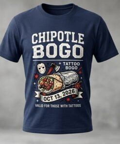 Chipotles Friday The 13th Promotion T Shirt