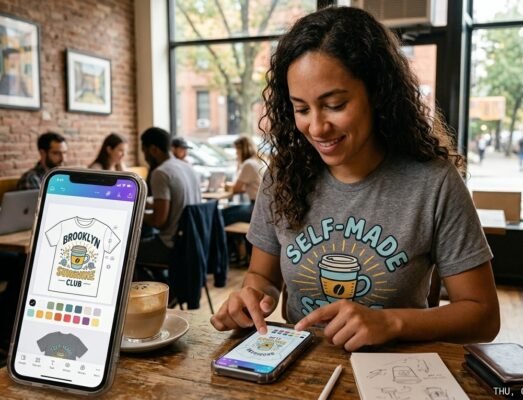 Design T Shirts From Your Phone