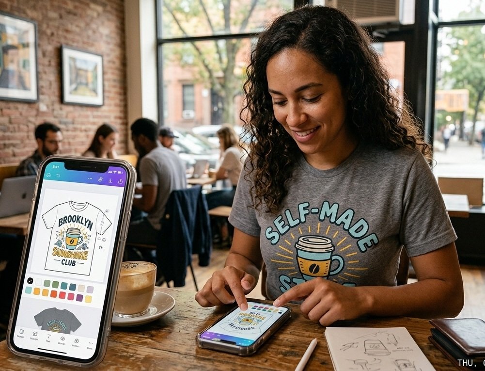 Design T Shirts From Your Phone