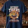 Detroit Tigers Mlb Sport T Shirt