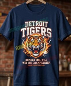 Detroit Tigers Mlb Sport T Shirt