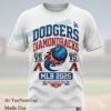 Dodgers Vs. Diamondbacks Mlb Schedule 2026 T Shirt 1