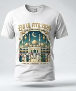 Eid Ul Fitr 2026 In Saudi Arabia Even T Shirt