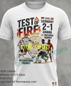 Germany Vs Ghana International Friendly 2026 T Shirt
