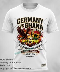 Germany Vs Ghana International Friendly Football Match 2026 T Shirt