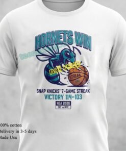 Hornets Win Knicks Nba 2026 Sport T Shirt