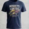 Los Angeles Lakers Vs. Denver Nuggets Sport Champions T Shirt