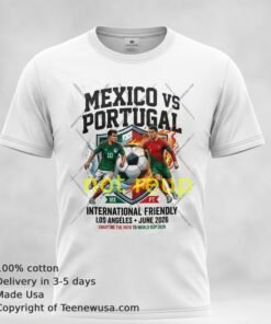 Mexico Vs. Portugal International Friendly 2026 Sport T Shirt