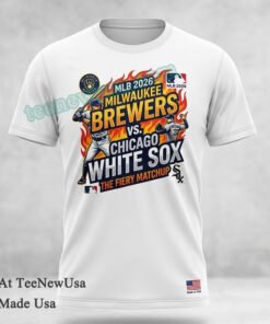 Milwaukee Brewers Vs. Chicago White Sox Mlb Schedule 2026 T Shirt