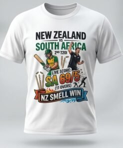 New Zealand Vs South Africa 2nd T20i South Africa Crumbling Nz Smell Win T Shirt