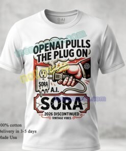 Openai Pulls The Plug On Sora T Shirt