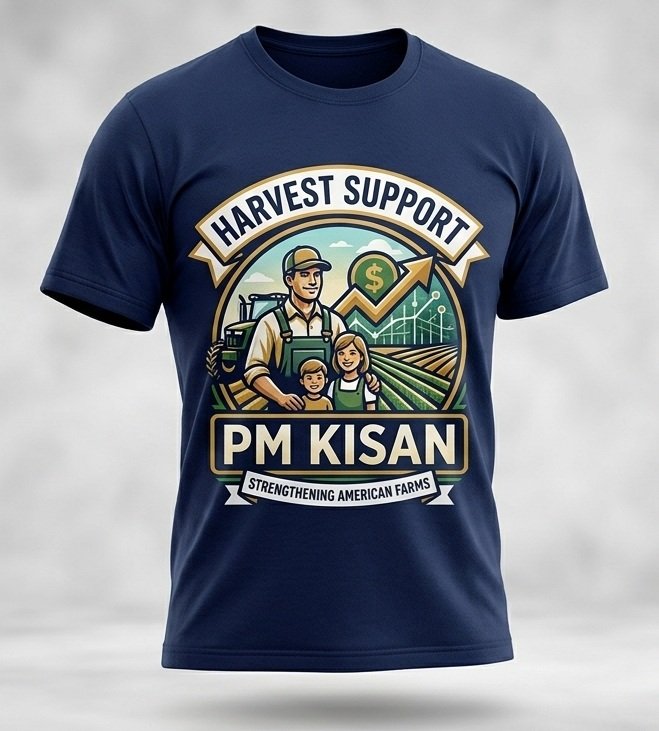PM Kisan Yojana t-shirt Pm Kisan Yojana T Shirt