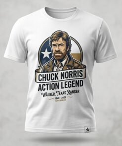 Remembering Chuck Norris T Shirt