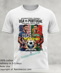 Usa Vs Portugal International Friendly Football Match 2026