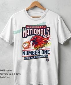 Washington Nationals Mlb Season Sport T Shirt 1