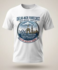 Weather In Delhi Ncr Heavy Rain And Strong Winds T Shirt