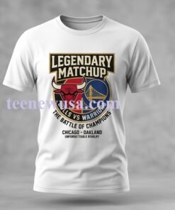 Bulls Vs Warriors Sport T Shirt