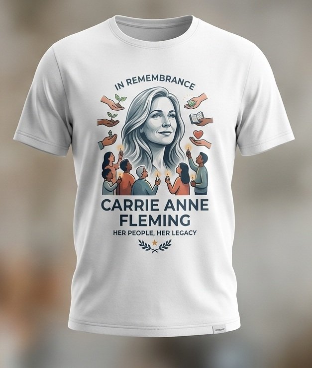 carrie anne fleming t-shirt Carrie Anne Fleming T Shirt