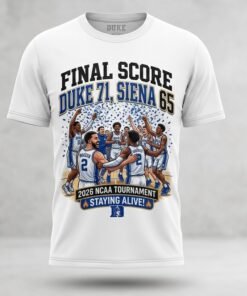 Duke Vs Siena Ncaa 2026 Sport T Shirt