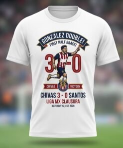 Guadalajara Vs Santos Sport Champions T Shirt