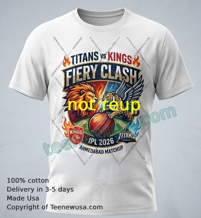 Gujarat Titans Vs Punjab Kings Ipl 2026 Sport T Shirt 2