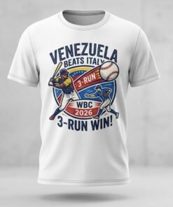 Italy Vs Venezuela Wbc 2026 Championship T Shirt