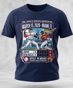 Japan Vs Venezuela Wbc Sport Champions T Shirt