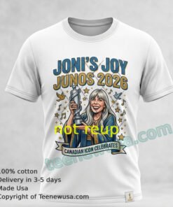 Joni Mitchell Junos 2026 T Shirt