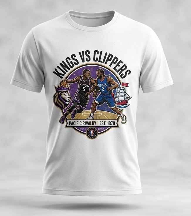 kings vs clippers sport champions t shirt Kings Vs Clippers Sport Champions T Shirt