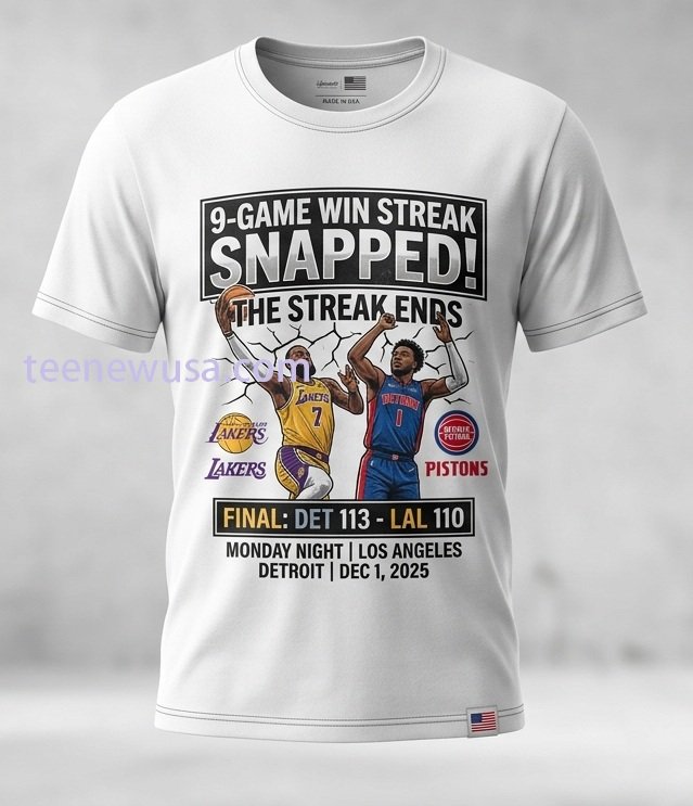 pistons win lakers sport t-shirt Pistons Win Lakers Sport T Shirt