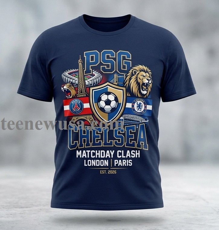 psg vs chelsea sport t-shirt usa Psg Vs Chelsea Sport T Shirt Usa