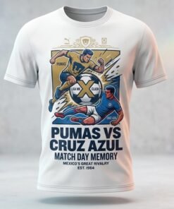 Pumas Vs Cruz Azul Sport Champions T Shirt