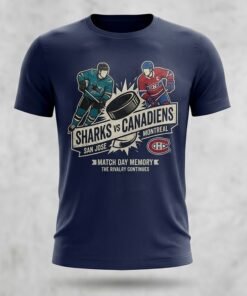 Sharks Vs Canadiens Sport Champions T Shirt