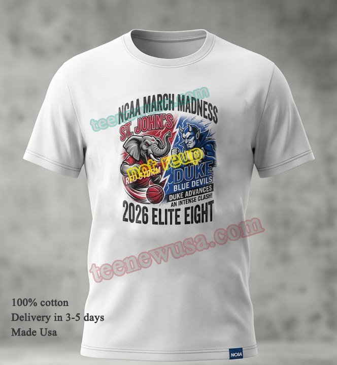 st john's vs duke at nacc 2026 sport t-shirt St Johns Vs Duke At Nacc 2026 Sport T Shirt
