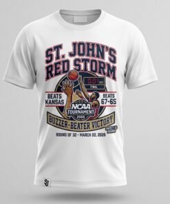St Johns Vs Kansas Ncaa 2026 T Shirt