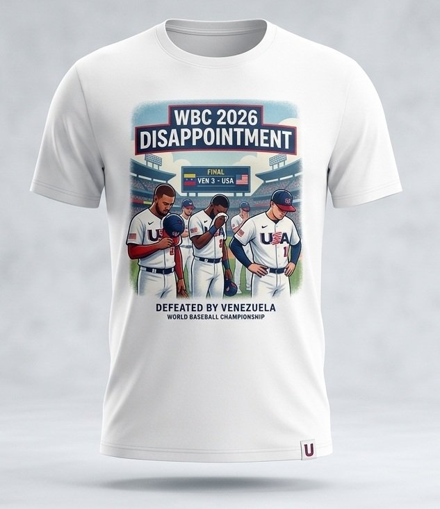 team USA lost Venezuela World Baseball Classic championship 2026 sport t-shirt Team Usa Lost Venezuela World Baseball Classic Championship 2026 Sport T Shirt
