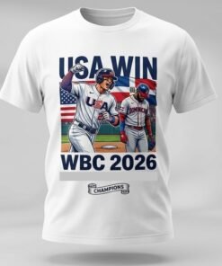 Usa Win Dominican At Wbc 2026 T Shirt 1