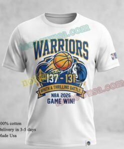 Warriors Win Mavericks Nba 2026 Sport T Shirt