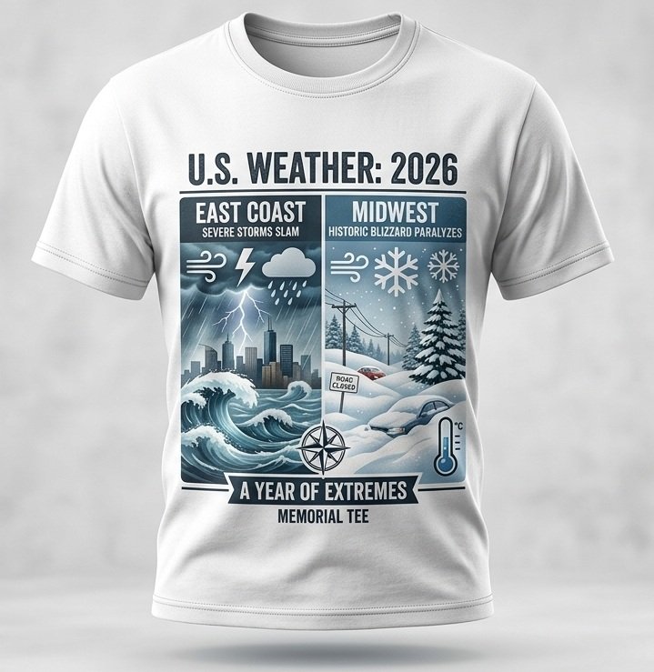 weather usa 2026 t-shirt Weather Usa 2026 T Shirt