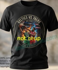 2026 Nba Playoffs Celtics Vs 76ers Eastern Conference Showdown Tee