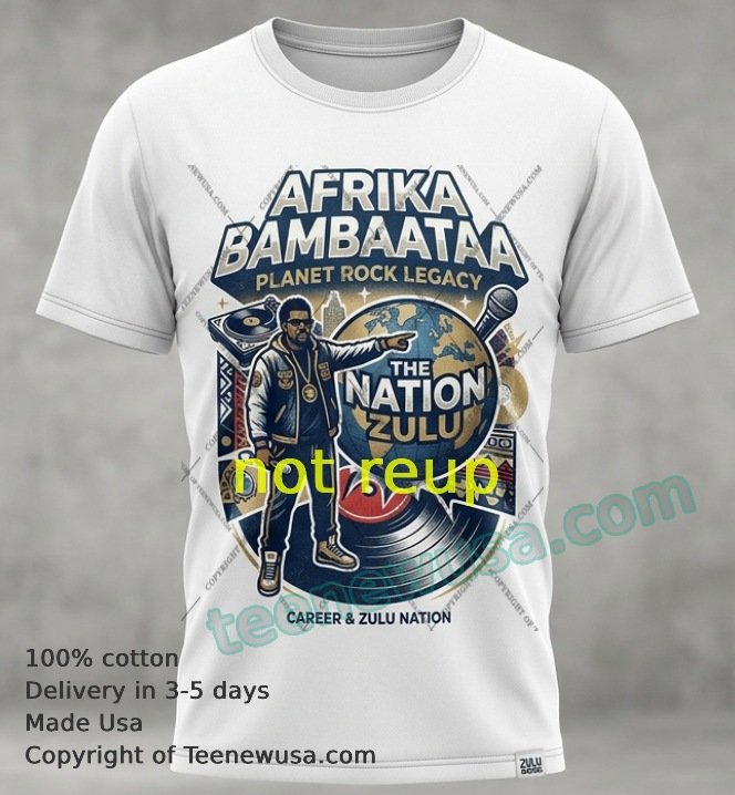 Afrika Bambaataa t-shirt Afrika Bambaataa T Shirt