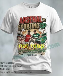 Arsenal Vs Sporting Cp Champions League 2026 Sport T Shirt