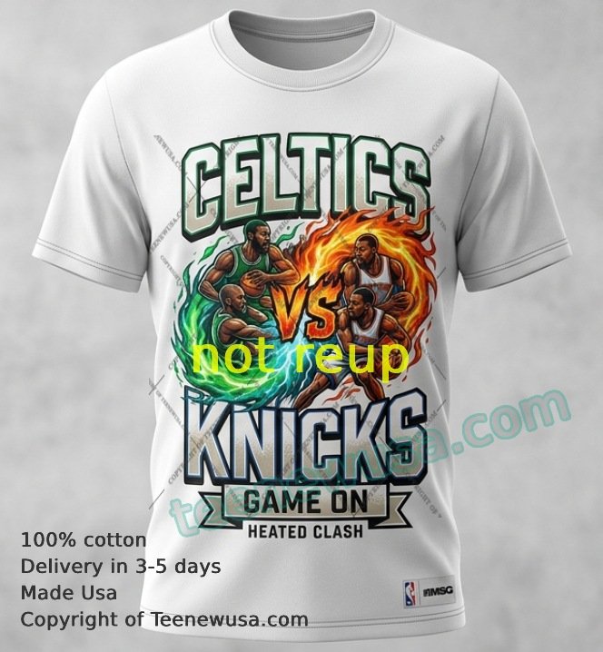 Boston Celtics vs New York Knicks nba sport t-shirt Boston Celtics Vs New York Knicks Nba Sport T Shirt