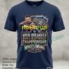 Bron Breakker And Wrestlemania World Heavyweight Championship Black T Shirt Design