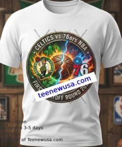 Celtics Vs 76ers 2026 Playoff Exclusive Teeceltics Vs 76ers 2026 Playoff Exclusive Tee