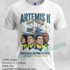 Christina Kochjeremy Hansen Reid Wiseman Victor Glover Voi Artemis Ii Returns To Earth T Shirt