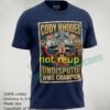 Cody Rhodes And Wrestlemania 42 World Heavyweight Championship Black T Shirt Design